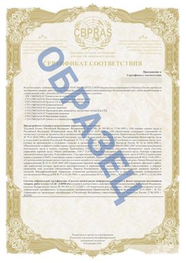 Образец Приложение к СТО 01.064.00220722.2-2020 Аксай Сертификат СТО 01.064.00220722.2-2020 
